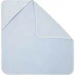 LITTLE DUTCH Osuška s kapucí 75x75 cm Forest Friends Blue