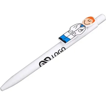 Propisky MEDIK - z plastu s tampon tiskem Cenové rozmezí: 5000 - 9999 ks z plastu a potiskem a logem