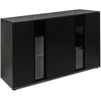 Komoda Falco Komoda Silos LAMELY černá/matera