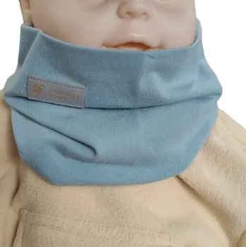 Nákrčník Nákrčník Monkey Mum® - Světle modrý 48x23 cm