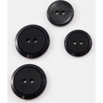 Knoflík Dírkový knoflík - tmavě modrý - průměr 2,3 cm