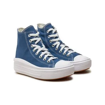 Dámské tenisky Converse Plátěnky Chuck Taylor All Star Move Platform A09395C Modrá 38