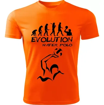 Evolution Vodní pólo dětské tričko oranžové (dětské tričko EVOLUTION WATER POLO)