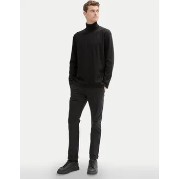Pánský svetr Tom Tailor Rolák 1043993 Černá Regular Fit M