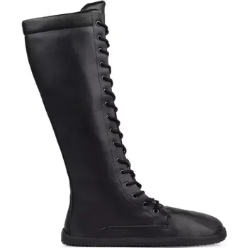 Dámská obuv Ahinsa shoes Barefoot vysoké boty Ahinsa Jaya Tall černé 37