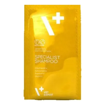 Kosmetika pro psa VetExpert Specialist Shampoo sáček 20 x 15 ml