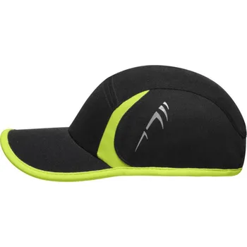 Kšiltovka Daiber - čepice Kšiltovka Running 4 Panel MB6544 Barva: Černá - Žlutá neonová