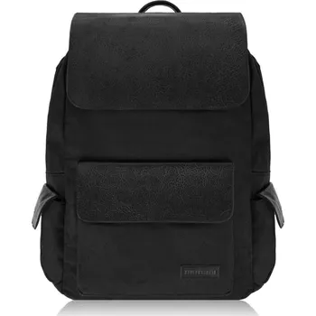 Městský batoh Paolo Peruzzi Pánský batoh A4 na notebook, na cesty do práce nebo školy Peruzzi; černá