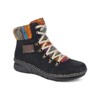 Dámská zimní obuv Rieker Kotníková obuv 73343-00 Černá 37