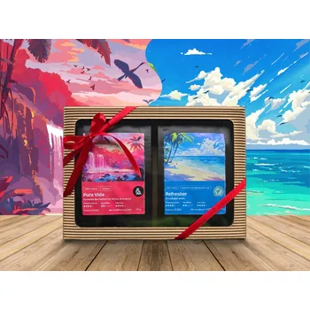 Kosmetická sada Kávová dárková sada Pura Vida, Refresher