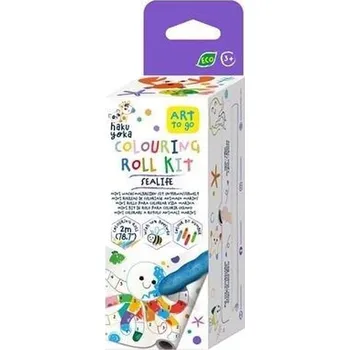 Set školních potřeb Mini zestaw do kolorowania - Życie morskie