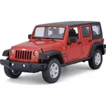 Maisto Jeep Wrangler Unlimited 1:24 2015 oranžová - expresní doprava