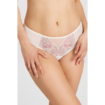 Dámská móda Brazilky Gorsenia K845 Love Game - výprodej Barva: Smetanová, Velikost: M