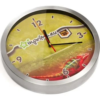 Hodiny Nástěnné hodiny kovové - reklamní hodiny Cenové rozmezí: 500 - 999 ks reklamní hodiny