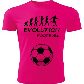 Chlapecké tričko Evolution FOTBAL dětské tričko růžové 146 (dětské tričko EVOLUTION FOOTBALL)