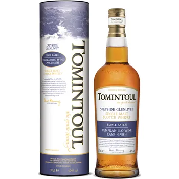 Whisky Tomintoul Tempranillo Wine Cask Finish 40% 0,7 l (tuba)