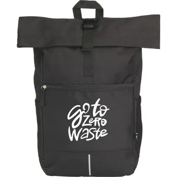 Městský batoh Batoh NOLAN RPET RECYCLE - batoh z RPET materiálu a potiskem Cenové rozmezí: 500 - 999 ks, Technologie tisku: Sítotisk z ekologických materiálů