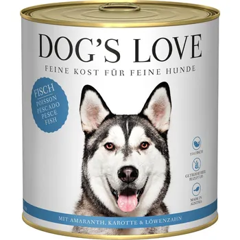 Krmivo pro psa Dog's Love konzerva Ryby Adult Classic 800g