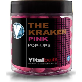 Boilies Pop-Up Vitalbaits The Kraken Pink 14mm 80g (EXP 02/2025)