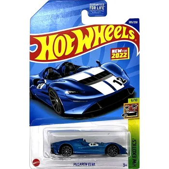 autíčko Hot Wheels - McLaren Elva Turquoise (C7)