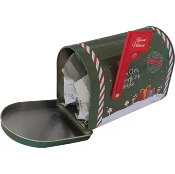 Bonbon Vánoční poštovní schránka se sušenkami (6 ks)