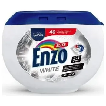 Kapsle na praní Deluxe Enzo 3in1 Caps kapsle na praní 40ks White