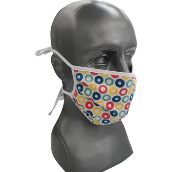 rouška Ochranné roušky MIKROVLÁKNO 2 - s vlastním barevným potiskem Cenové rozmezí: 5000 - 9999 ks, Technologie tisku: Sublimace s vlastním barevným potiskem