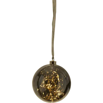 Osvětlení Dekorativní osvětlení 16 cm STAR TRADING Glow - stříbrné stříbrná