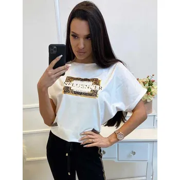 Dámské tričko INFLUENCER MFY bílé, VELIKOST UNI ( S, M , L )