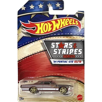 autíčko HOT WHEELS - '64 Pontiac GTO Burgundy (E3)