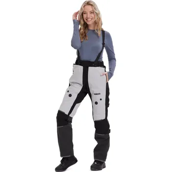 Moto kalhoty Dámské motocyklové textilní kalhoty Yamaha BORAS šedé Velikost: S