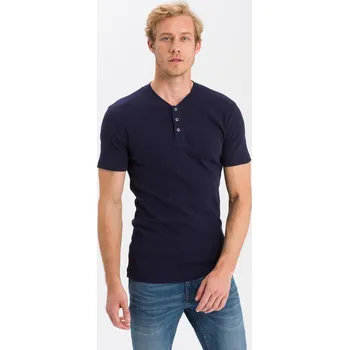Pánské tričko Pánské triko Cross Jeans T-Shirt 15495-001 Navy Velikost: XXL