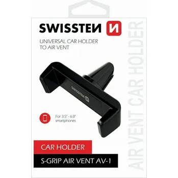 Držák mobilu do mřížky ventilace SWISSTEN S-GRIP AV-1, 45472