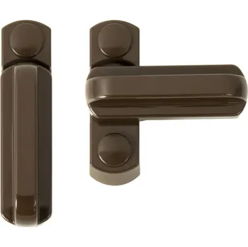 Dveřní kování MP KOVÁNÍ PD - Otočná západka bez uzamykání Povrch: Tmavě hnědá