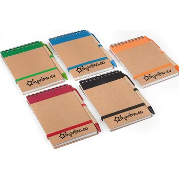 Zápisník Kapesní notesy EKO 2 - bloky 140x89 mm s potiskem Cenové rozmezí: 1000 - 2999 ks bloky 140x89 mm s potiskem