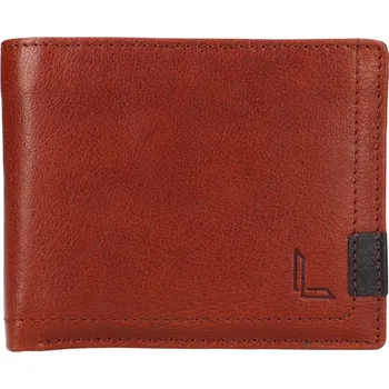 Pánská peněženka LAGEN kožená BX003Z hnědá COGNAC