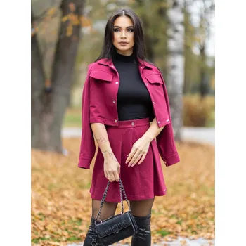 Moderní dámský komplet VSB LISA burgundy, VELIKOST XL