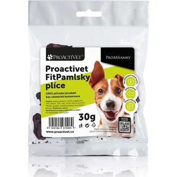 Pamlsek pro psa Proactivet FitPamlsky plíce vepřové 30g