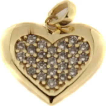 Přívěsek Zlatý přívěsek srdce 2679
