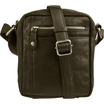 Pánská menší taštička přes rameno LA-254 šedá, LederArt