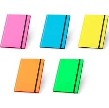 Zápisník Notesy NEON A5 - 192 listů v syntetické PU vazbě s logem Cenové rozmezí: 1000 - 2999 ks 192 listů v syntetické PU vazbě s logem