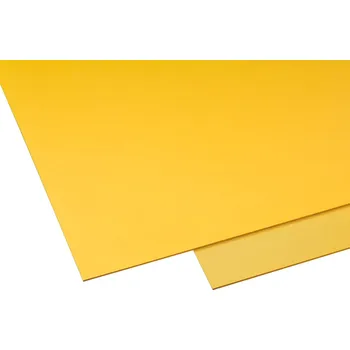 Gutta Hobbycolor polyvinylchloridová deska žlutá, 500 x 500 x 3 mm