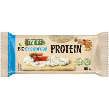 Přisada na vaření a pečení Chlebíček proteinový Crispins 50 g BIO EXTRUDO