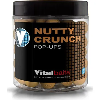 Boilies Pop-Up Vitalbaits Nutty Crunch 14mm 80g (EXP 12/2023)
