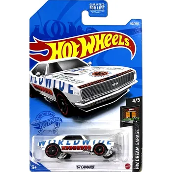 autíčko Hot Wheels - '67 Camaro White (C5)