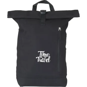 Městský batoh Batohy NOLAN CANVAS - roll-top z canvasu a potiskem Cenové rozmezí: 500 - 999 ks, Technologie tisku: Sítotisk roll-top z canvasu a potiskem