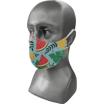 rouška Ochranné roušky BAVLNA FULLCOLOR - stylové roušky s potiskem Cenové rozmezí: 5000 - 9999 ks, Technologie tisku: Sublimace stylové roušky s potiskem