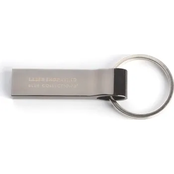 Přívěsek PALERMO USB 16GB - kovová flashka s potiskem Cenové rozmezí: 25 - 49 ks kovová flashka s potiskem