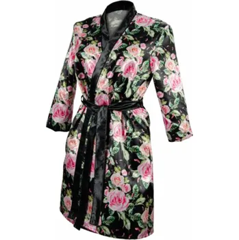 Dámský župan Župan SATÉN - dámský s barevným potiskem Cenové rozmezí: 2000 a více ks, Technologie tisku: Sublimace dámský s barevným potiskem