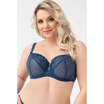 Podprsenka Gorsenia K728 Edith barva: modrá 65M